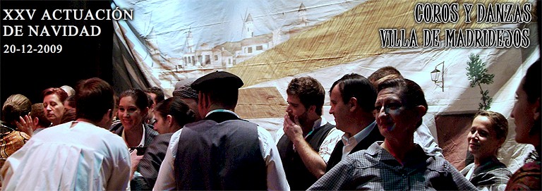 25 ACTUACI�N DE NAVIDAD POR LOS COROS Y DANZAS VILLA DE MADRIDEJOS >975 FOTOS<